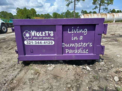 Roll-off dumpster