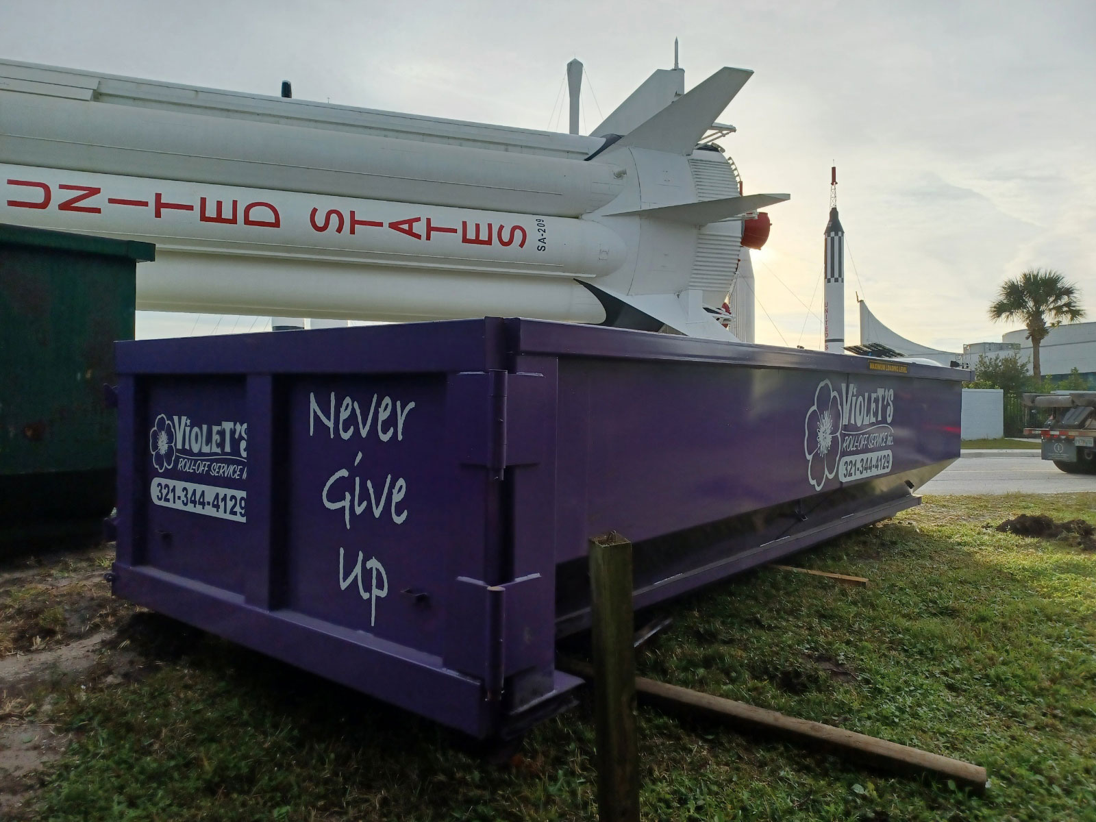cape canaveral dumpster